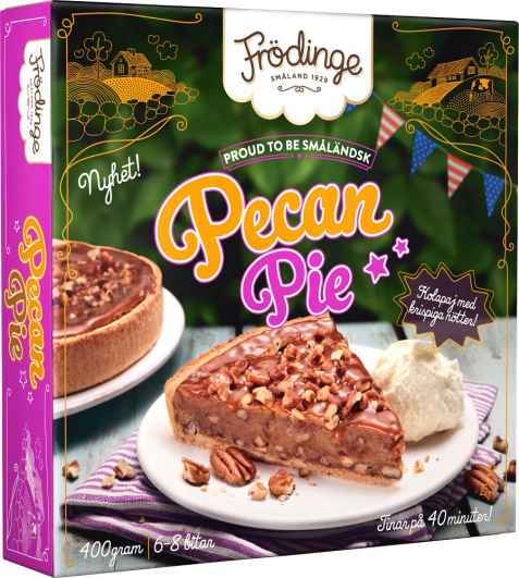 Bilde av Frødinge pecan pie.
