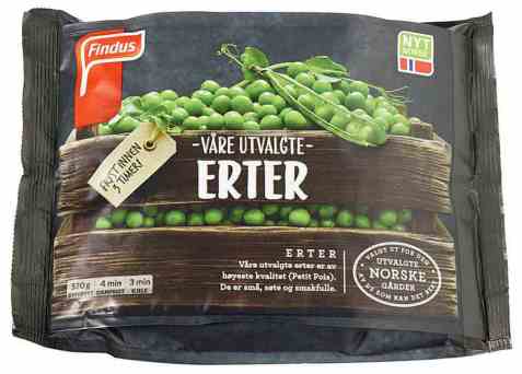 Bilde av Findus Erter.