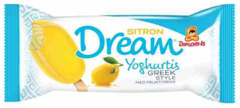 Bilde av Diplom-is Dream pinne gresk sitron.