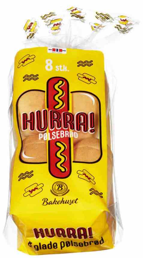 Bilde av Bakehuset hurra pølsebrød.