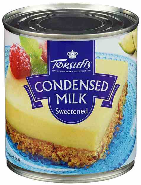 Bilde av Tørsleffs Kondensert melk.