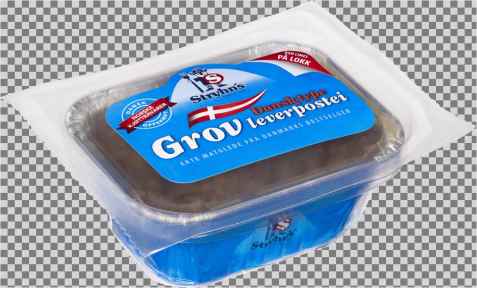 Bilde av Stryhns dansk grov postei.