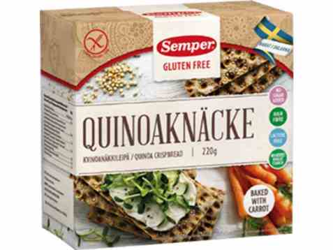 Bilde av Semper Quinoaknekkebrød.