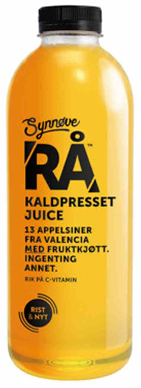 Bilde av Synnøve rå Appelsiner med fruktkjøtt.