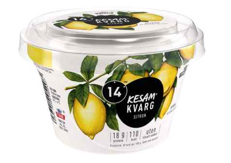 Bilde av Tine 14 kesam kvarg sitron.
