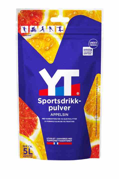 Bilde av Tine YT Sportsdrikkpulver Appelsin.