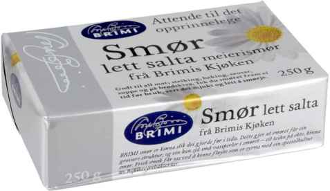 Bilde av Brimi lettsalta smør.