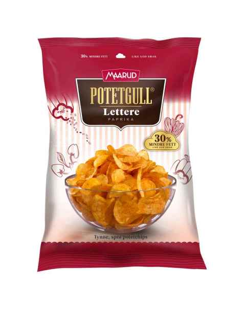 Bilde av Maarud Potetgull® lettere paprika.