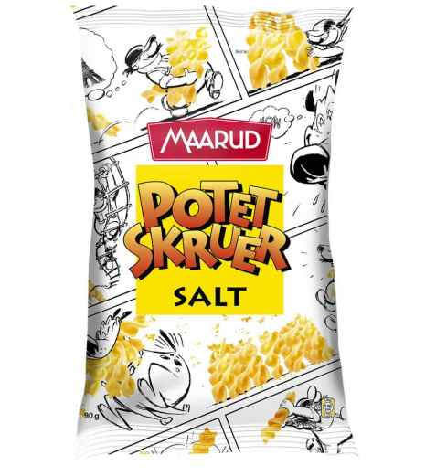 Bilde av Maarud potetskruer salt.