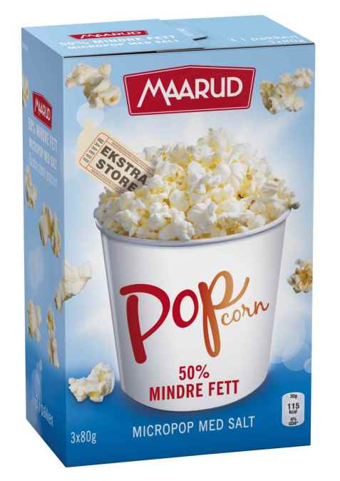 Bilde av Maarud micropop mindre fett.
