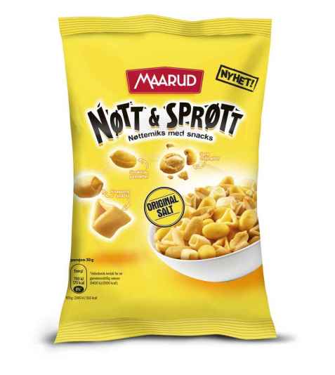 Bilde av Maarud nøtt og sprøtt original salt.