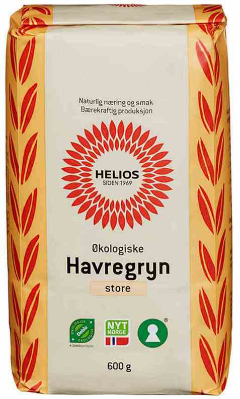 Bilde av Helios havregryn store.