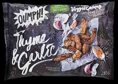 Bilde av Oumph thyme and garlic.