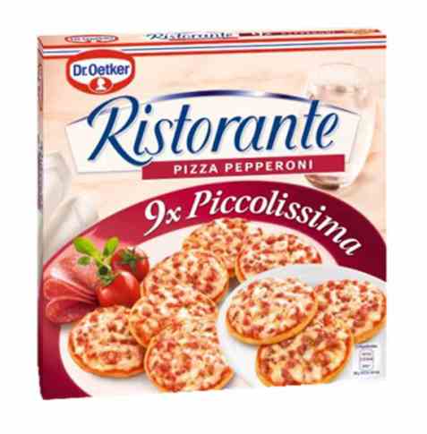 Bilde av DrOetker Ristorante Piccolissima Pepperoni. Bilde av DrOetker Ristorante Piccolissima Pepperoni.