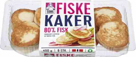 Bilde av Fiskemannen fiskekaker med hyse og torsk.