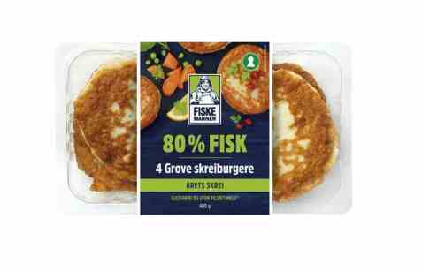 Bilde av Fiskemannen skreiburger.