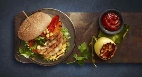 Bilde av Lofoten Perfekt Grillfisk Grillburger mild BBQ.