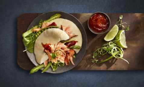 Bilde av Lofoten Perfekt Grillfisk –Pulled Salmon.