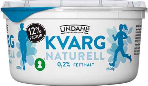 Bilde av Lindahls kvarg naturell.