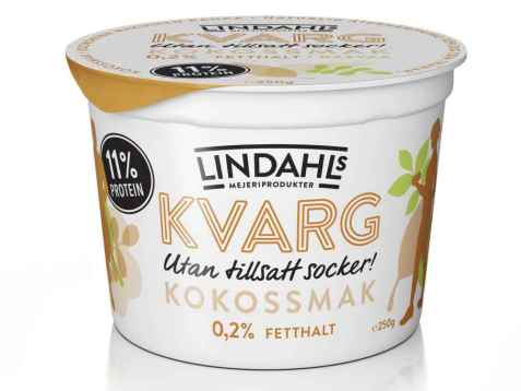 Bilde av Lindahls kvarg med kokossmak.