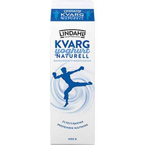 Bilde av Lindahls kvargyoghurt naturell.