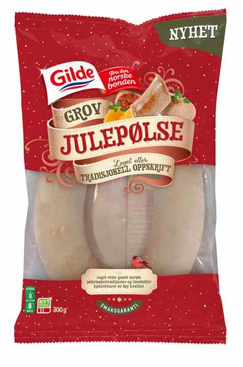 Bilde av Gilde julepølse grov 300gr.