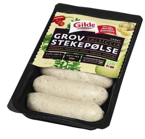 Bilde av Gilde Stekepølse salsiccia.