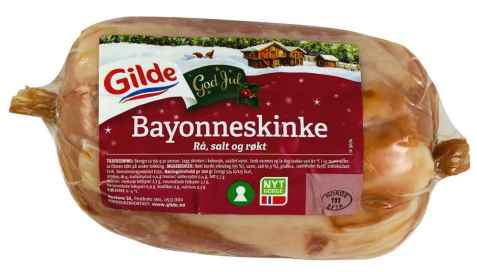 Bilde av Gilde Bayonneskinke, rå, salt og røkt.