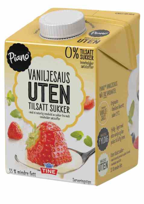 Bilde av Tine Piano Vaniljesaus Uten.