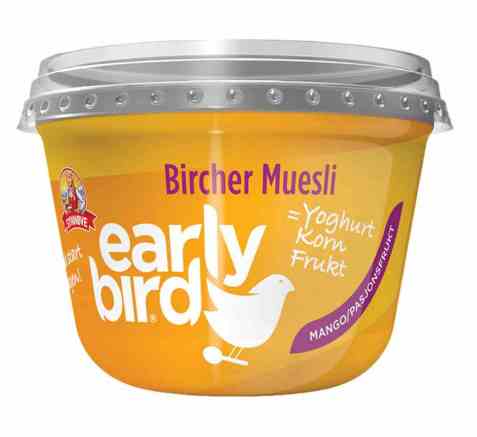 Bilde av Synnøve Early Bird Bircher Müsli med yoghurt, mango og havre.