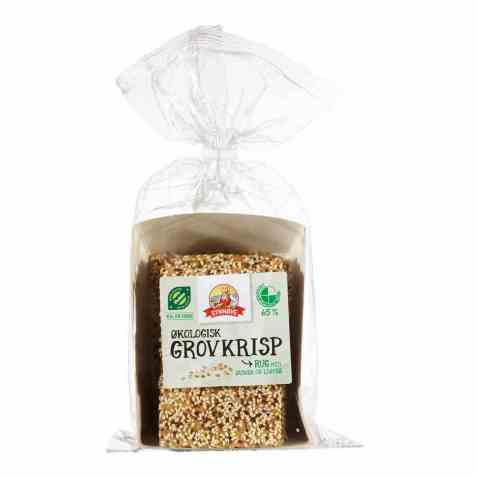 Bilde av Synnøve økologisk Grovkrisp av rug med quinoa og linfrø.