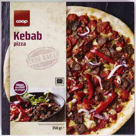Bilde av Coop pizza kebab.