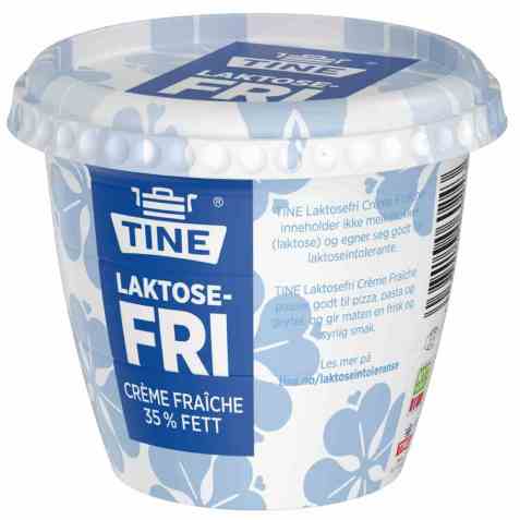 Bilde av Tine laktosefri creme fraiche. Bilde av Tine laktosefri creme fraiche.