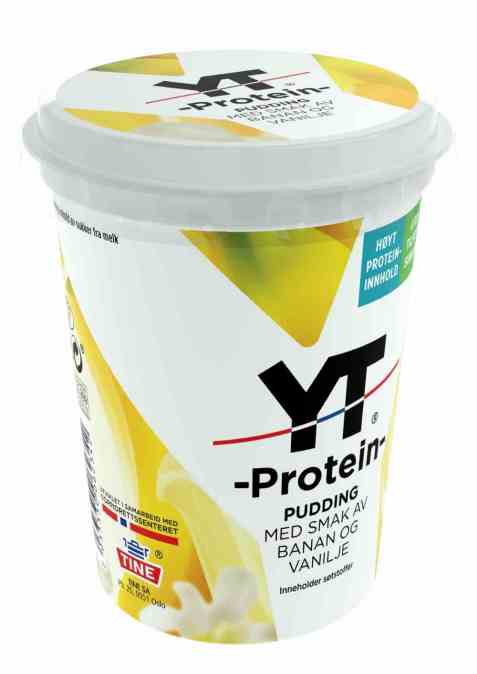 Bilde av Tine YT Proteinpudding Banan og vanilje.