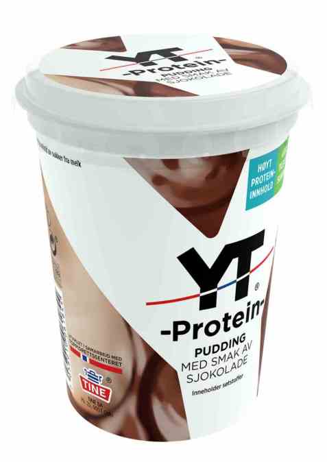 Bilde av Tine YT Proteinpudding sjokolade.
