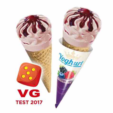 Bilde av Isbilen Kroneis yoghurt Skogsbær.