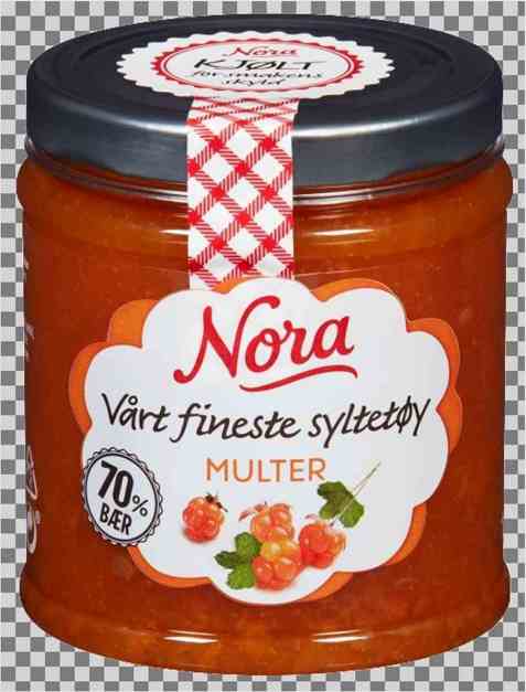 Bilde av Nora kjølt multesyltetøy.