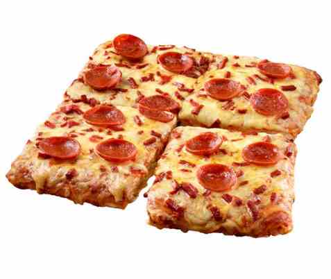 Bilde av Stabburet Firkantpizza m/pepperoni halvgastronorm 700 g.