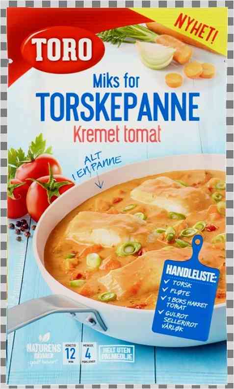 Bilde av Toro Miks for torskepanne kremet tomat.