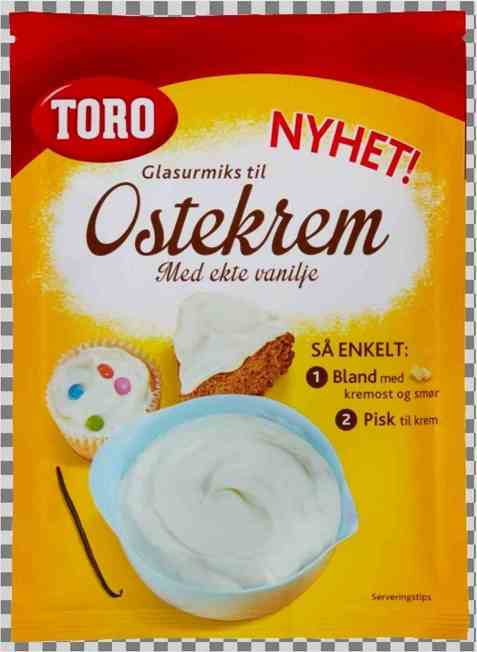 Bilde av Toro Glasurmiks til Ostekrem.