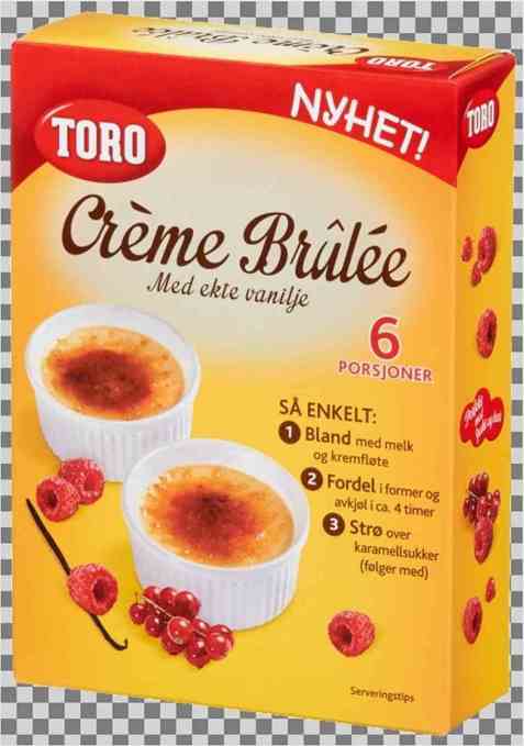 Bilde av Toro Creme brulee.
