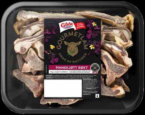 Bilde av Gilde Gourmetlam pinnekjøtt røkt.