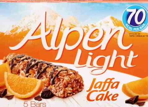 Bilde av Weetabix alpen bars light jaffacake.