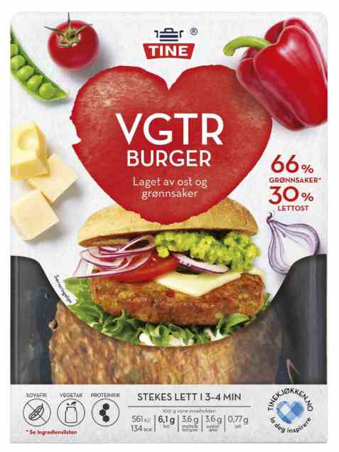 Bilde av Tine VGTR Burger.