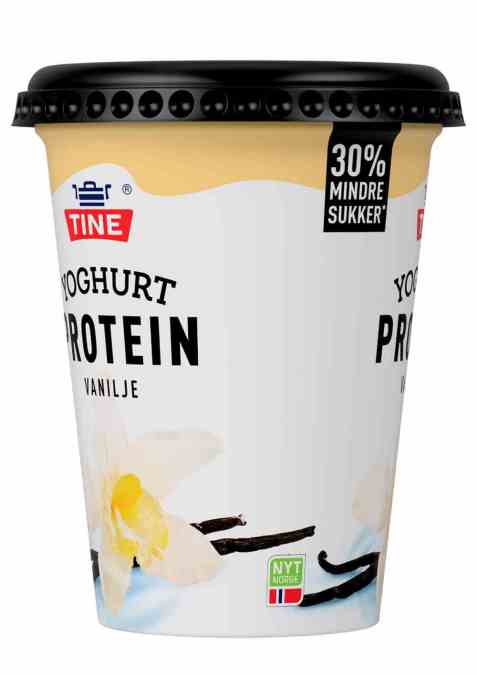Bilde av Tine Yoghurt Protein Vanilje.