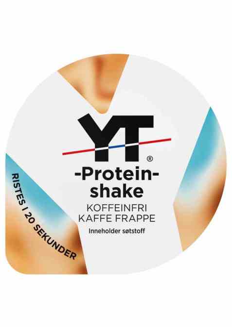 Bilde av Tine YT Proteinshake koffeinfri kaffe frappe.