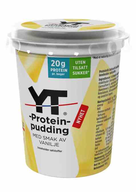 Bilde av Tine YT Proteinpudding vanilje.