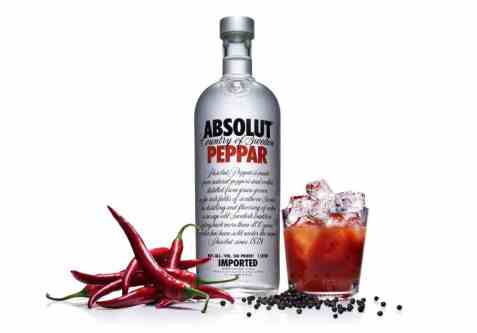 Bilde av Absolut Peppar Vodka.