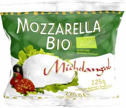 Bilde av Michelangelo Økologisk Mozzarella 125g.