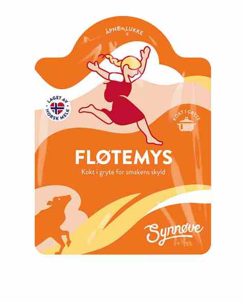 Bilde av Synnøve Fløtemys skivet 150 gr.